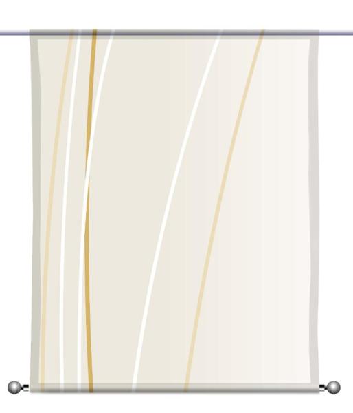 Linea tonegold vario dark links, Scheibenhänger eckig